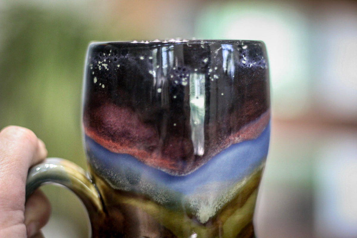 19-B Alpine Dusk PROTOTYPE Gourd Mug, 24 oz.