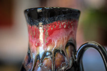 Load image into Gallery viewer, 18-B Molten Strata Variation Barely Flared Textured Mug - TOP SHELF, 21 oz.