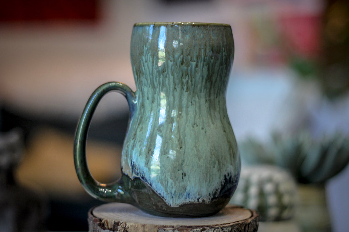 18-E Irish Moss Gourd Mug, 16 oz.