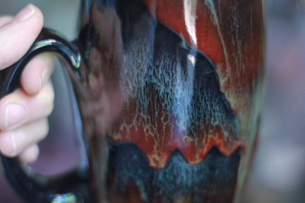 19-E Scarlet Grotto Stein Mug, 20 oz.