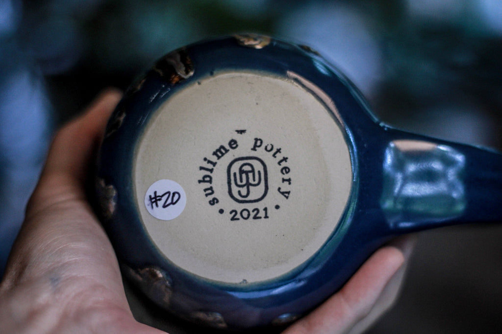20-D Blue PROTOTYPE Mug, 21 oz.