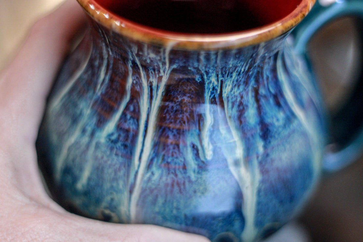 19-D New Wave Flared Notched Mug - TOP SHELF, 21 oz.