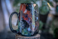 32-A Rainbow Stellar Notched Mug - TOP SHELF, 26 oz.