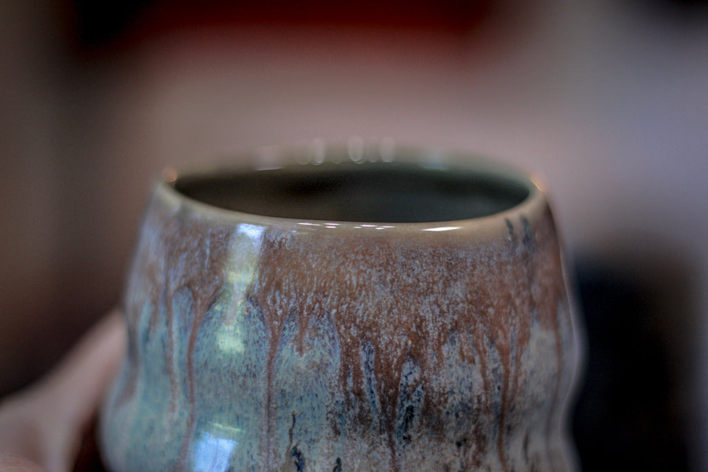 19-E Smokey Mist Swirly Mug, 15 oz.