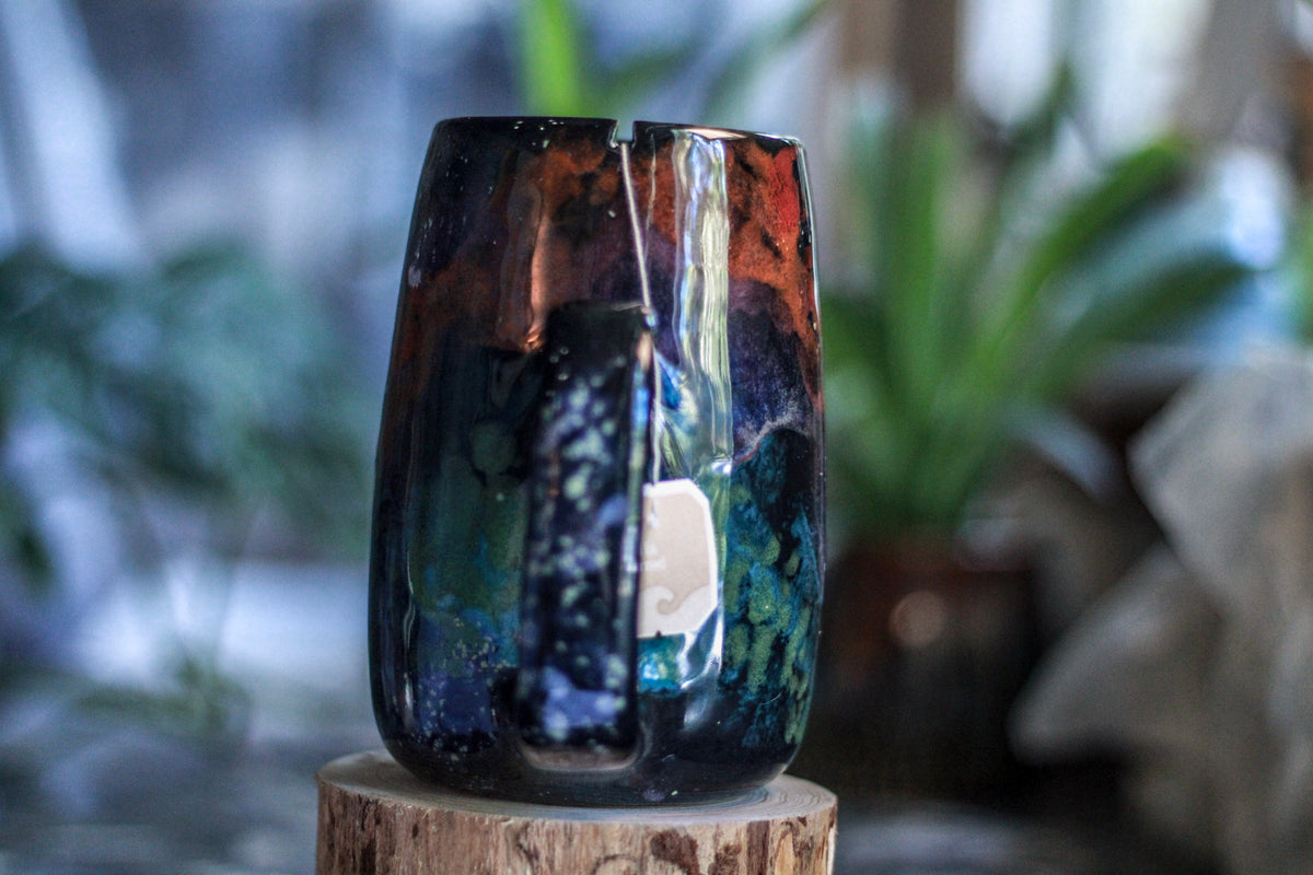 22-A  Rainbow Stellar Notched Mug - TOP SHELF, 27 oz.