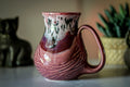 24-E PROTOTYPE Barely Flared Textured Mug, 19 oz.