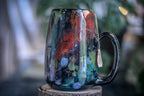 32-A Rainbow Stellar Notched Mug - TOP SHELF, 26 oz.