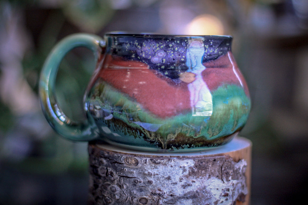 20-C Rocky Mountain Midnight Barely Flared Acorn Mug, 15 oz.