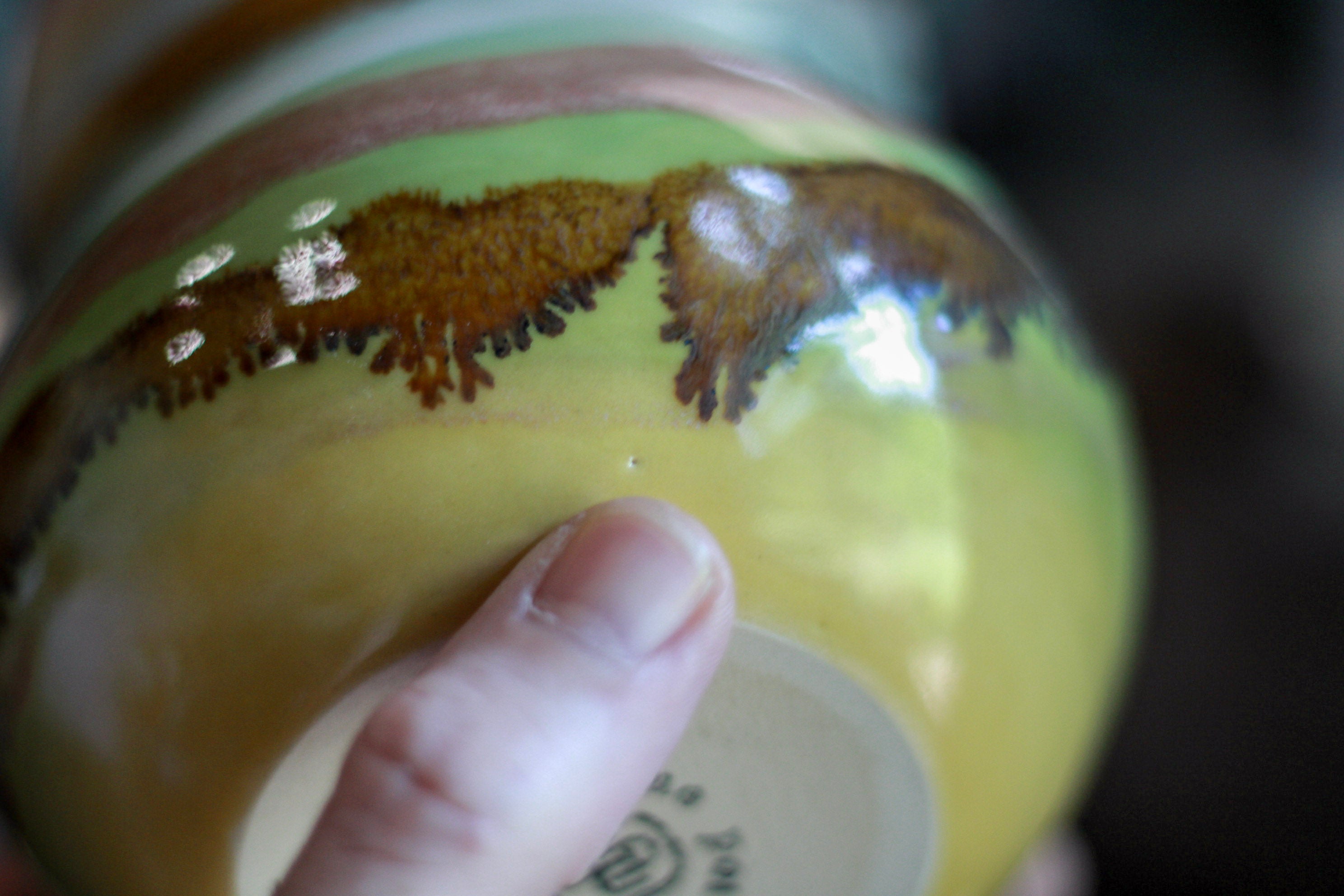 02-C Rainbow PROTOTYPE Gourd Mug, 23 oz.