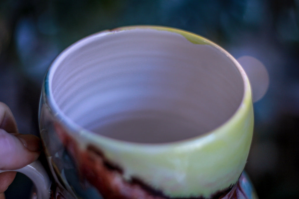 02-B Rainbow Grotto Gourd Mug, 32 oz.