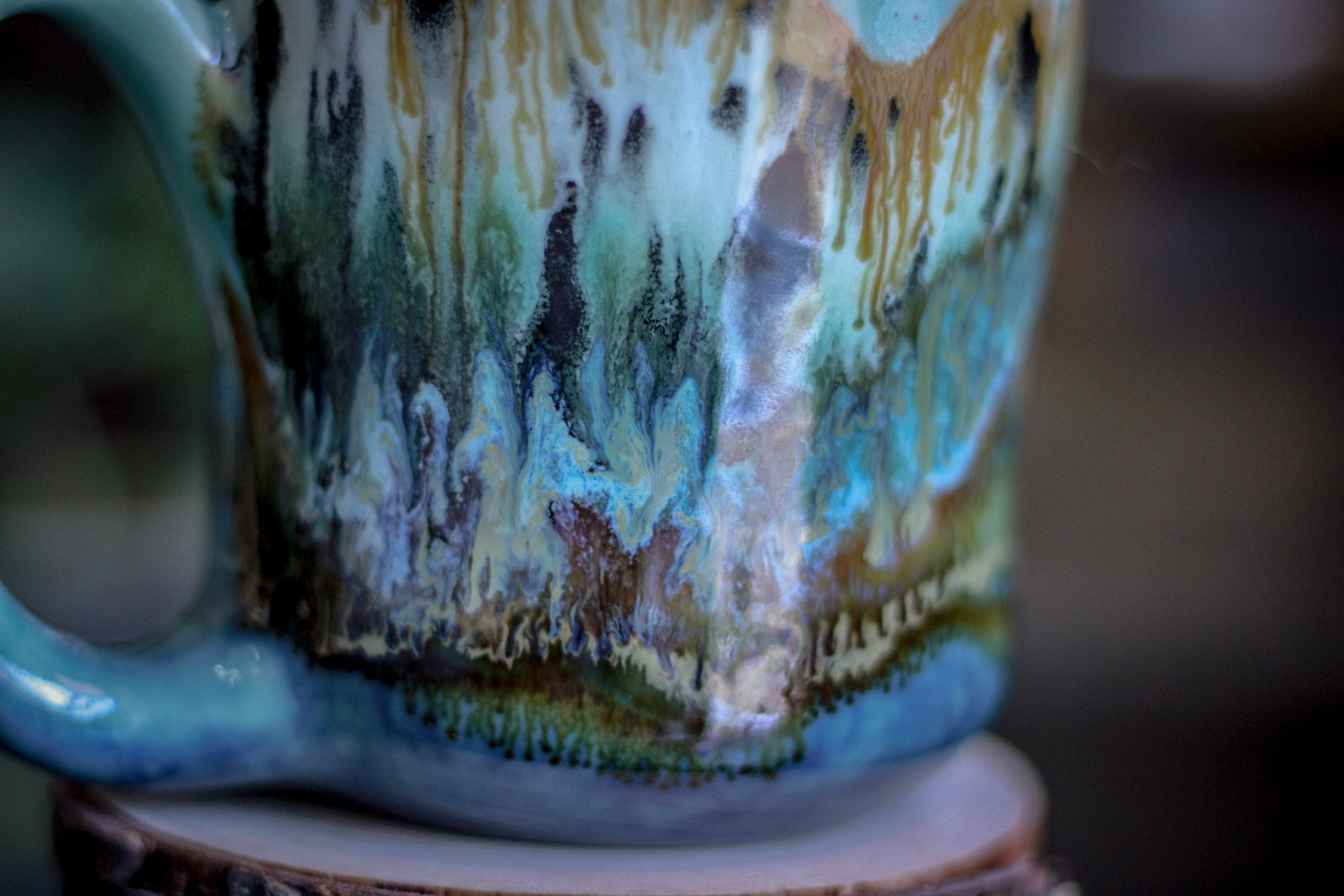 02-A Yellowstone Notched Mug, 21 oz.