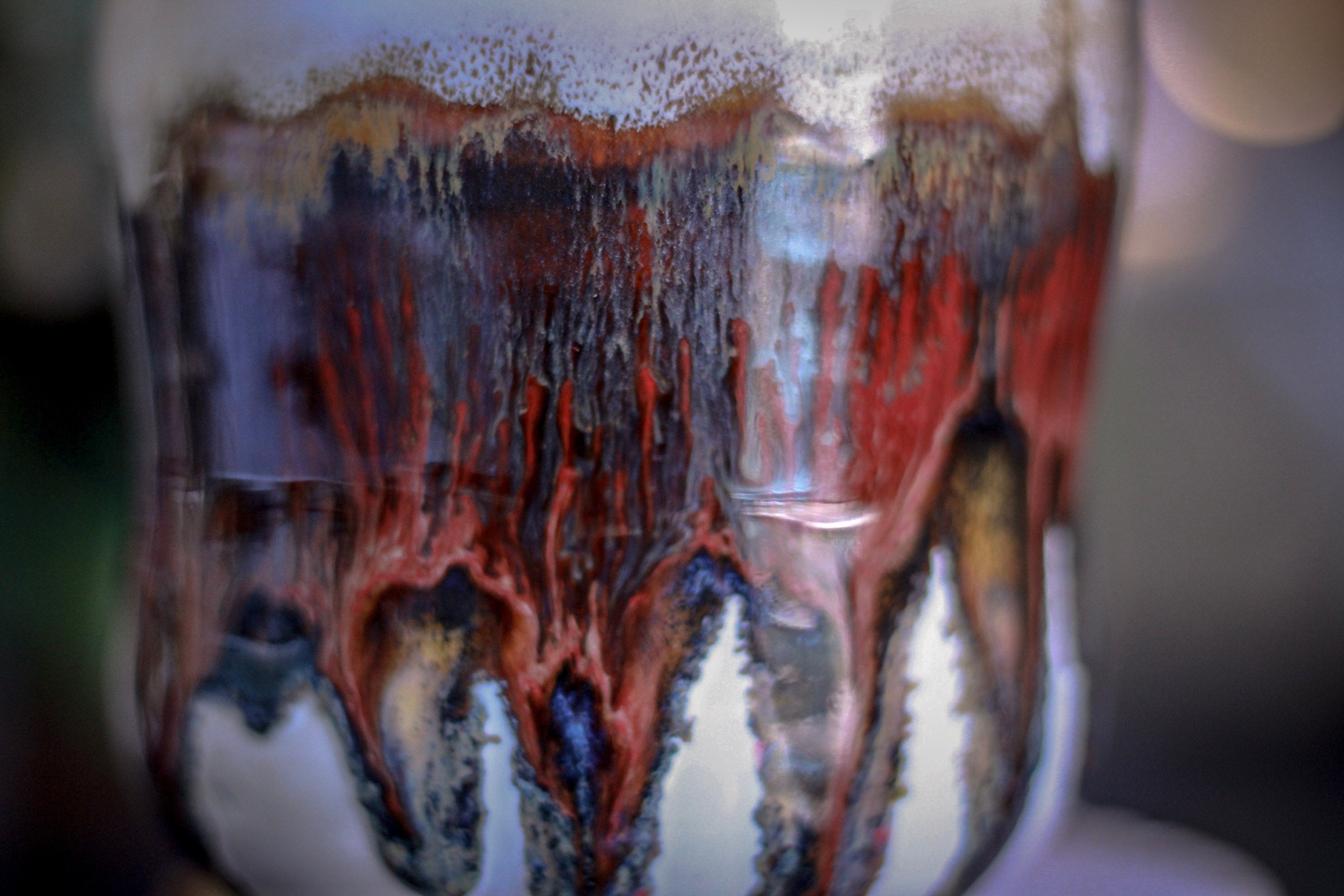 02-B Fire & Ice Gourd Mug, 21 oz.