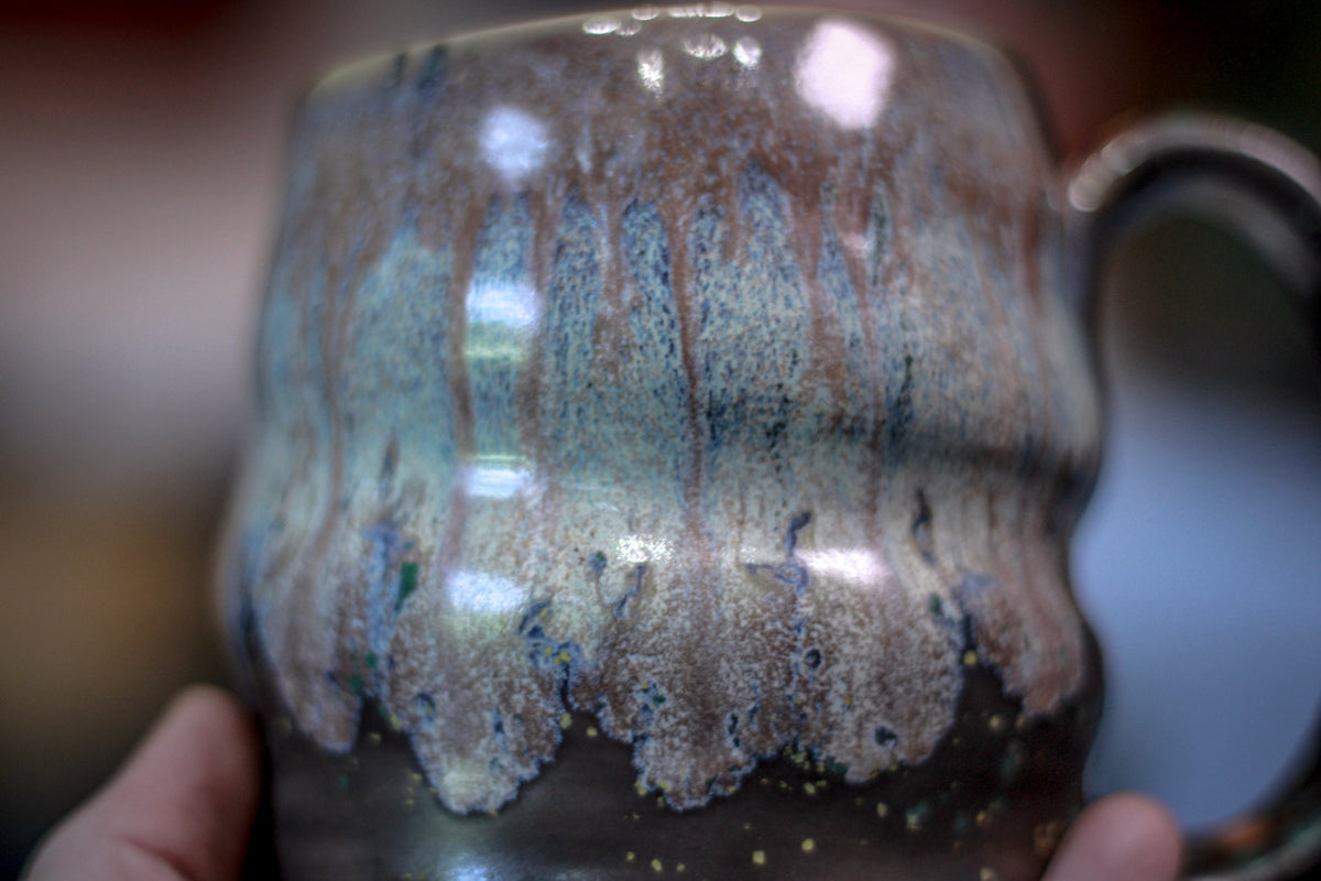 19-E Smokey Mist Swirly Mug, 15 oz.
