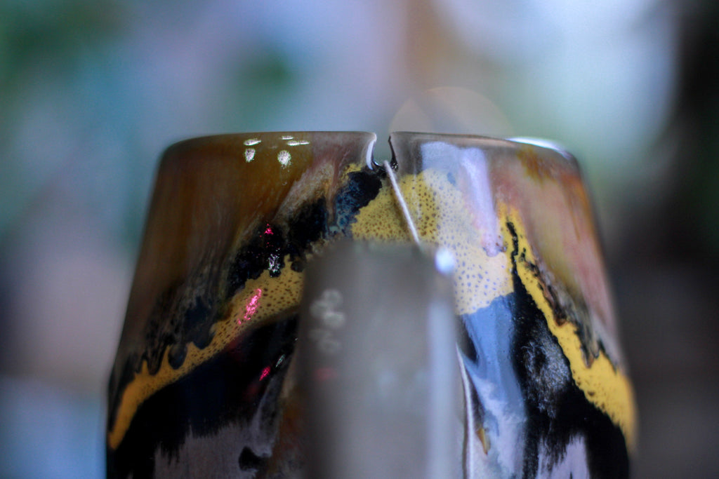 19-C Bumblebee Jasper Flared Mug, 19 oz.