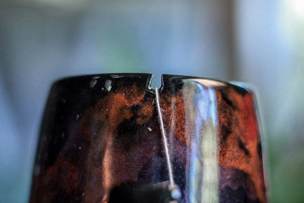 22-A  Rainbow Stellar Notched Mug - TOP SHELF, 27 oz.