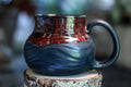 21-E Molten Gothic Fat-Bottomed Textured Mug - TOP SHELF, 18 oz.