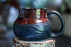 21-E Molten Gothic Fat-Bottomed Textured Mug - TOP SHELF, 18 oz.