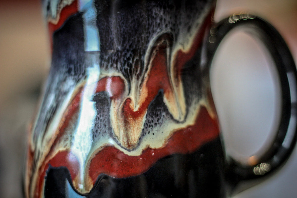 19-E Scarlet Grotto Gourd Mug, 15 oz.