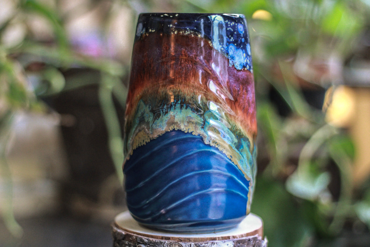 21-B Rocky Mountain Midnight Textured Mug, 24 oz.