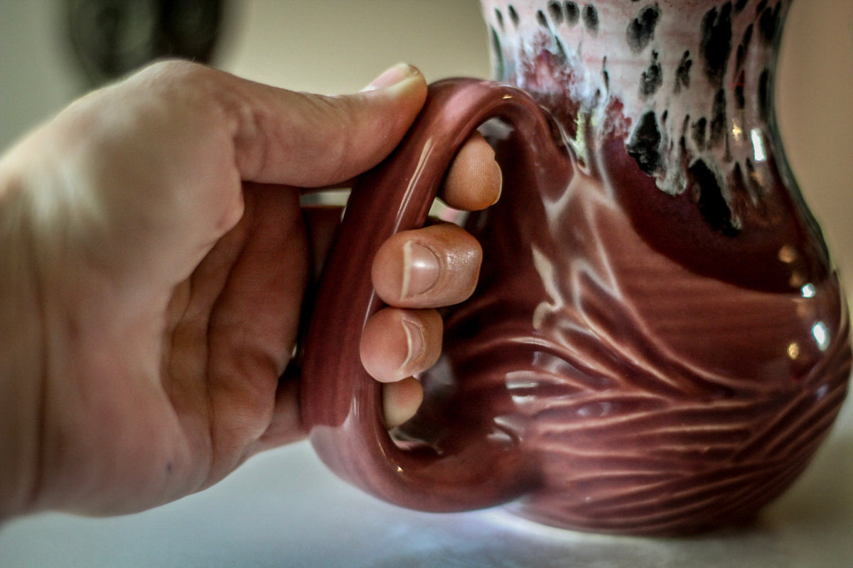 24-E PROTOTYPE Barely Flared Textured Mug, 19 oz.