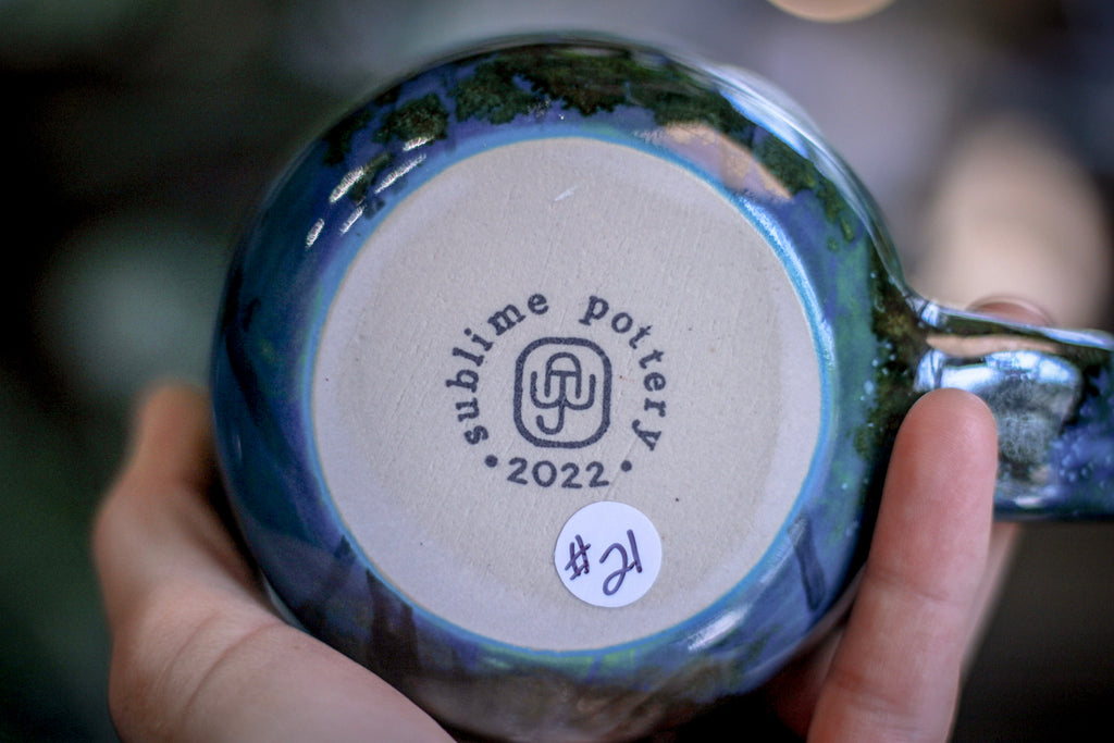 21-A PROTOTYPE Notched Mug, 19 oz.