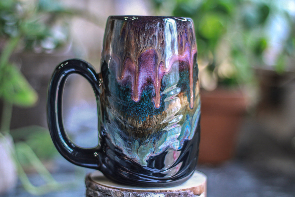 20-B Purple Haze Textured Mug - TOP SHELF MISFIT, 24 oz.