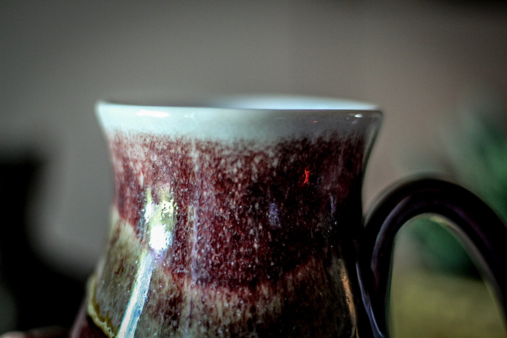 23-C Sonora Snow Variation Barely Flared Acorn Mug, 17 oz.