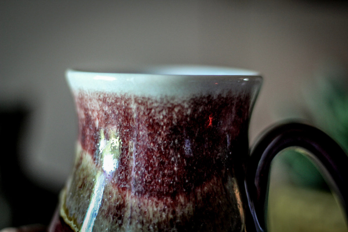 23-C Sonora Snow Variation Barely Flared Acorn Mug, 17 oz.