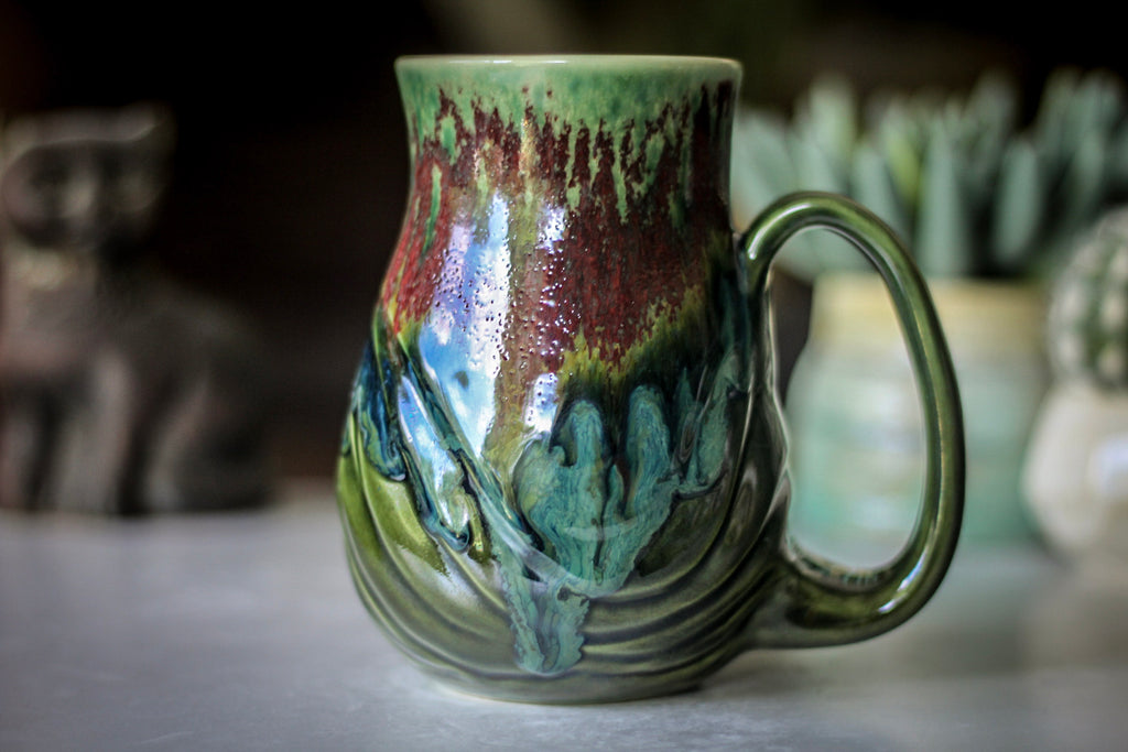 22-C PROTOTYPE Barely Flared Textured Mug - TOP SHELF, 17 oz.