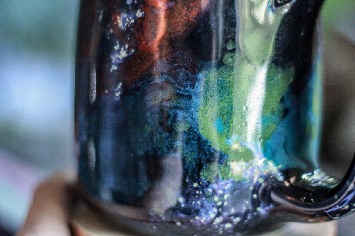 22-A  Rainbow Stellar Notched Mug - TOP SHELF, 27 oz.