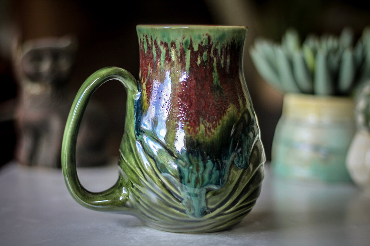 22-C PROTOTYPE Barely Flared Textured Mug - TOP SHELF, 17 oz.