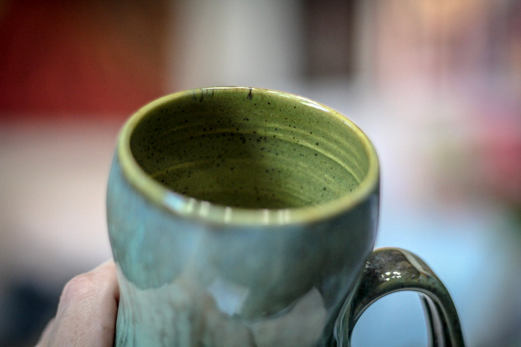 18-E Irish Moss Gourd Mug, 16 oz.