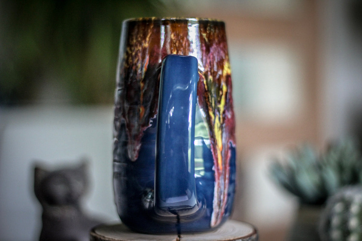 21-C Solar Storm Textured Mug, 18 oz.