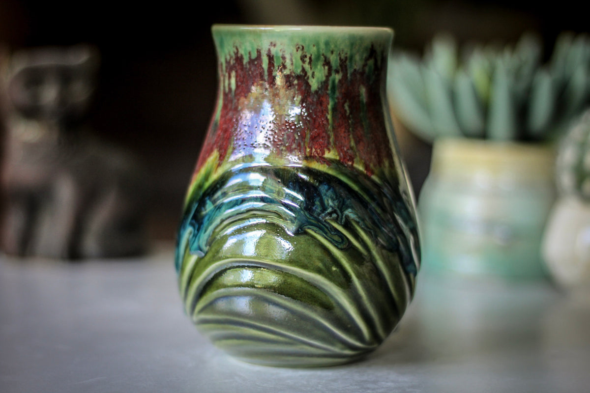 22-C PROTOTYPE Barely Flared Textured Mug - TOP SHELF, 17 oz.