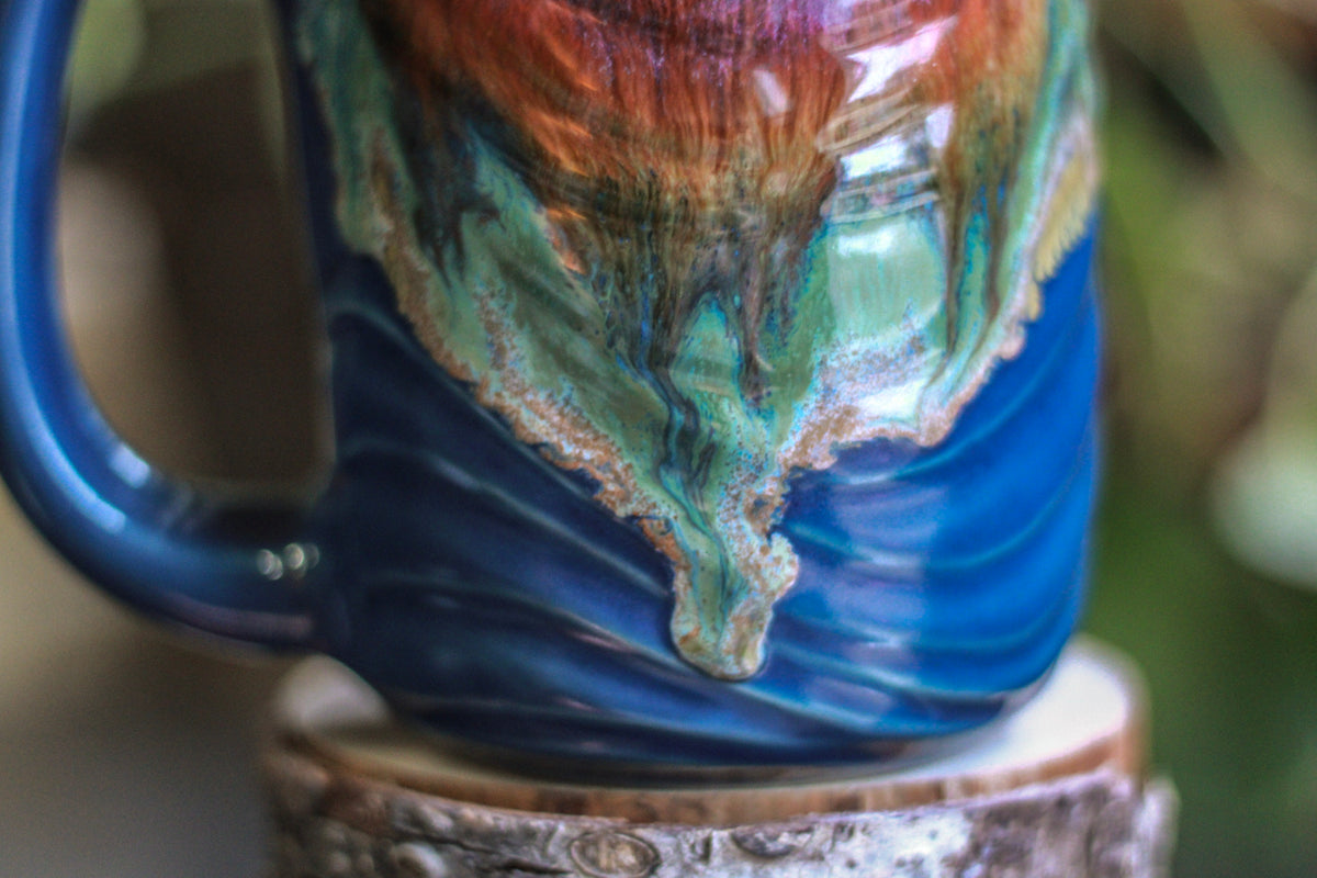 21-B Rocky Mountain Midnight Textured Mug, 24 oz.