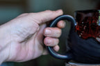 21-E Molten Gothic Fat-Bottomed Textured Mug - TOP SHELF, 18 oz.