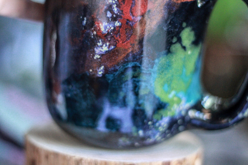 22-A  Rainbow Stellar Notched Mug - TOP SHELF, 27 oz.