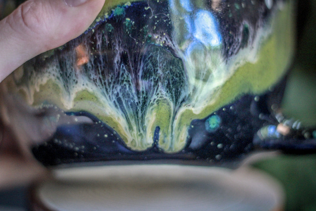 21-D Cosmic Mossy Grotto Round Mug - MINOR MISFIT, 30 oz. - 10% off