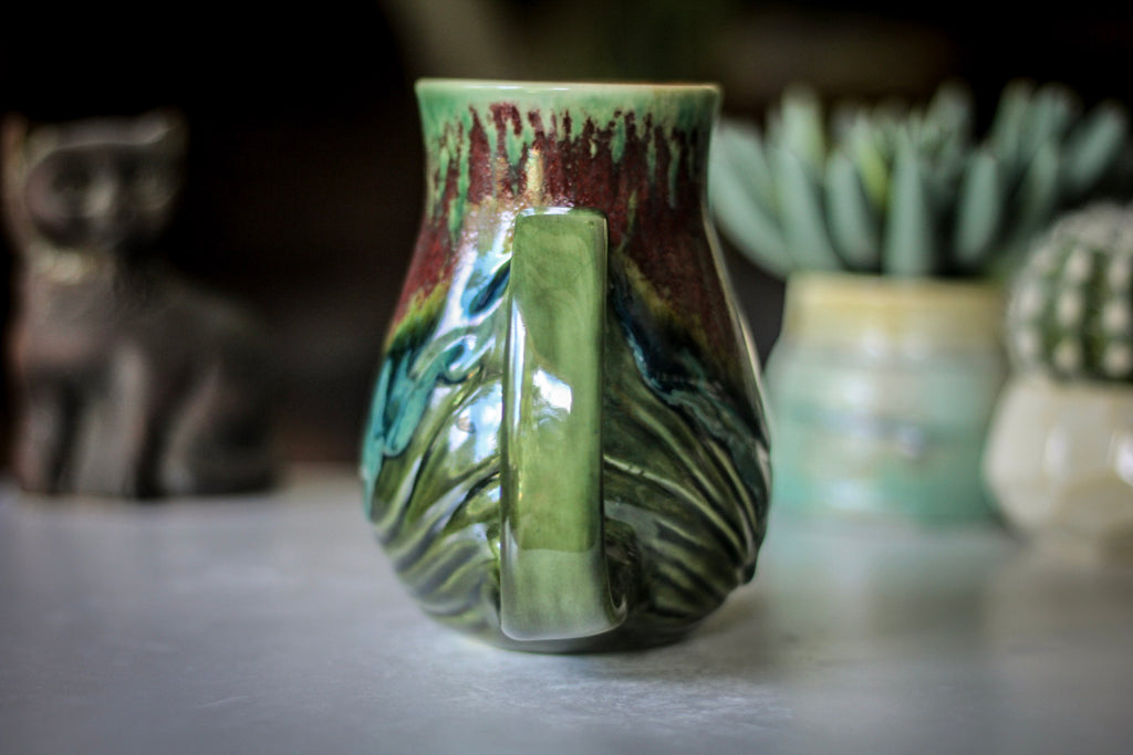 22-C PROTOTYPE Barely Flared Textured Mug - TOP SHELF, 17 oz.