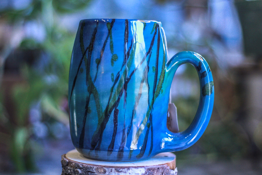 19-A Labradorite Notched Mug - MINOR MISFIT, 24 oz. - 10% off