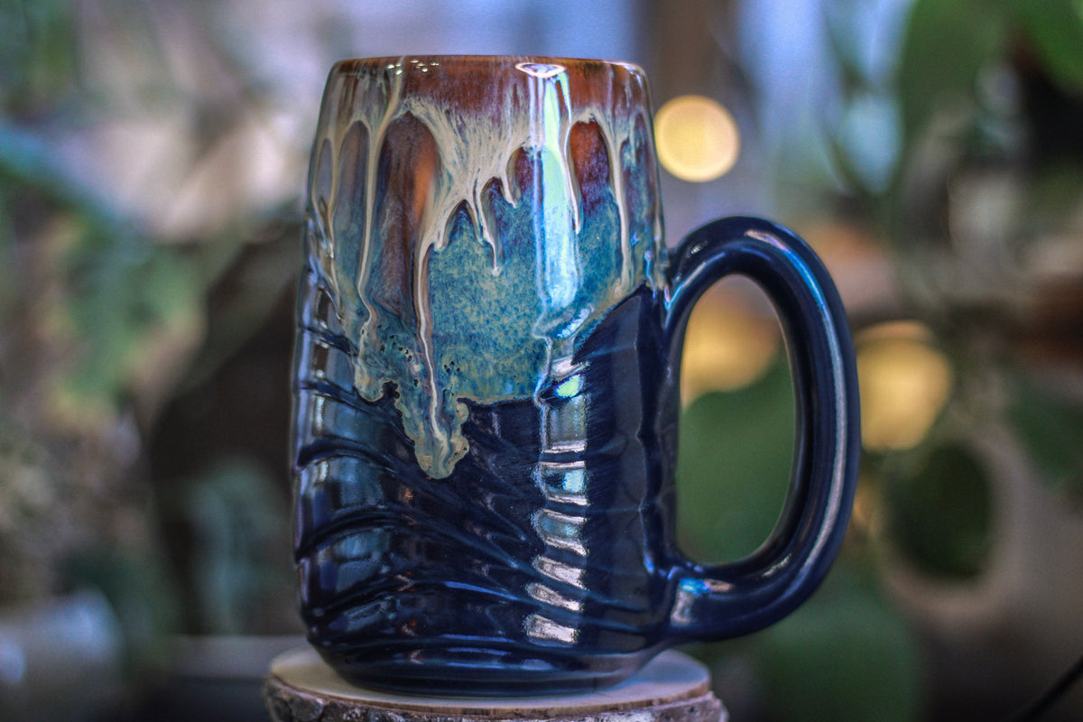 19-D New Wave Textured Mug, 23 oz.