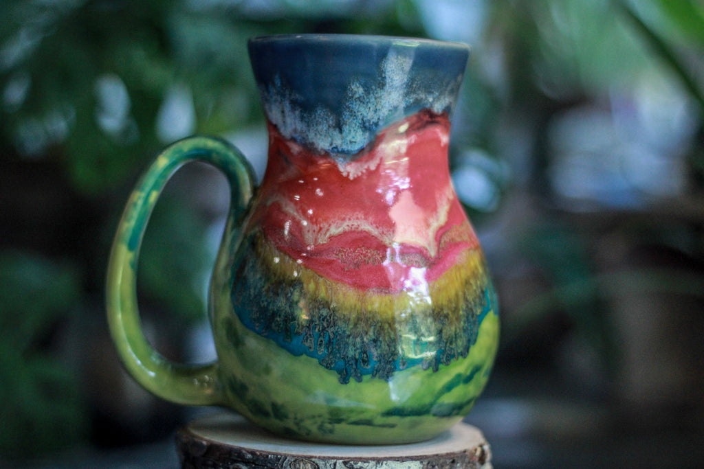 EXPERIMENTAL AUCTION #23 Gaugin's Paradise Flared Mug, 22 oz.