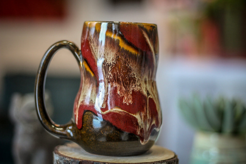 20-E Molten Bliss Gourd Mug, 15 oz.