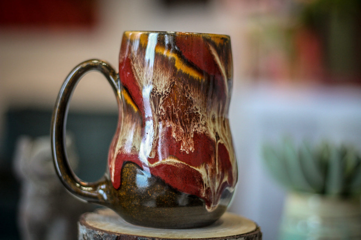 20-E Molten Bliss Gourd Mug, 15 oz.