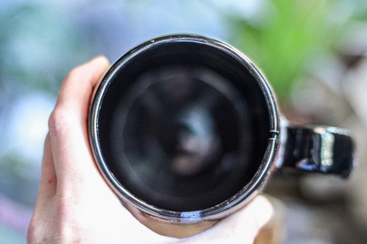 22-A  Rainbow Stellar Notched Mug - TOP SHELF, 27 oz.