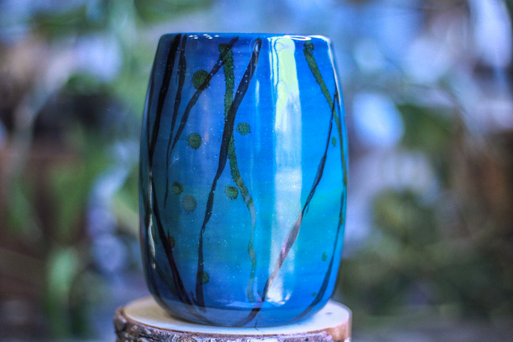 19-A Labradorite Notched Mug - MINOR MISFIT, 24 oz. - 10% off