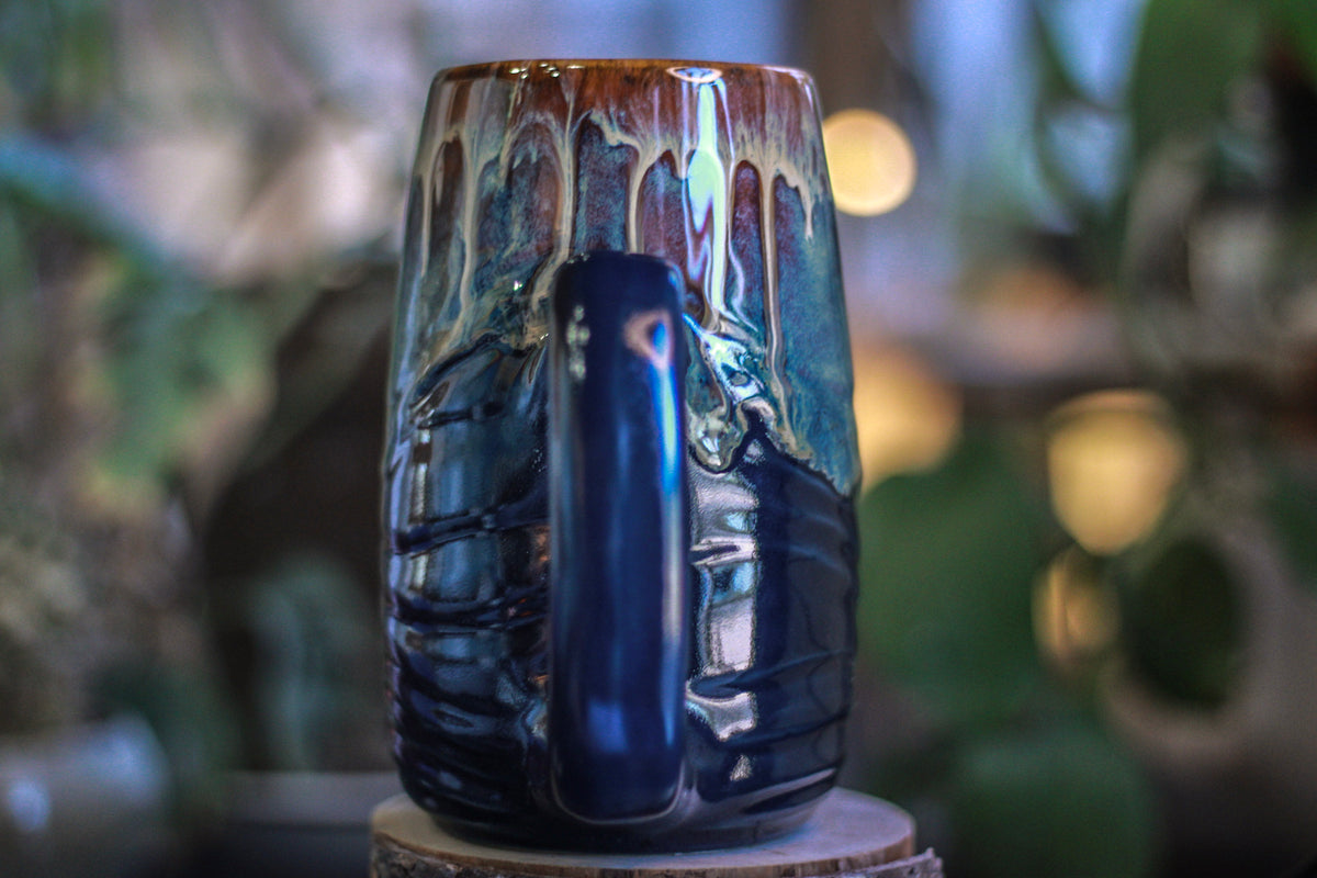 19-D New Wave Textured Mug, 23 oz.