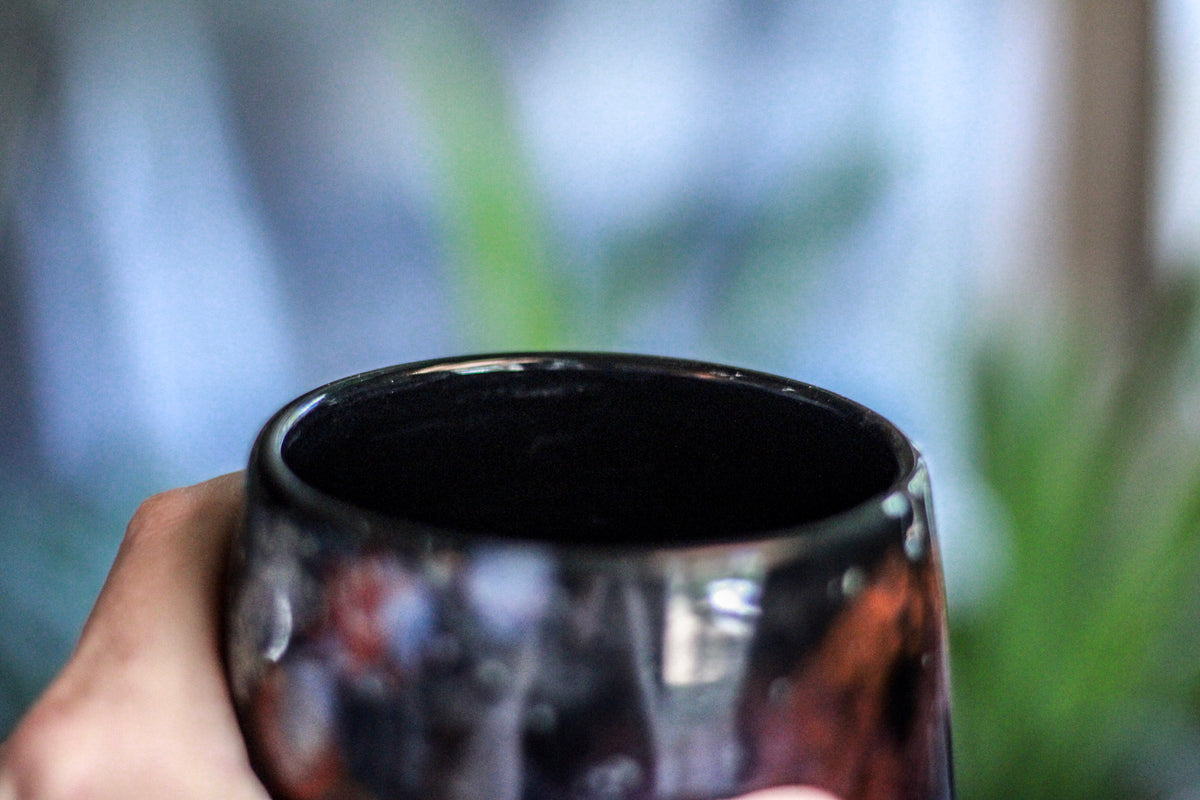 22-A  Rainbow Stellar Notched Mug - TOP SHELF, 27 oz.