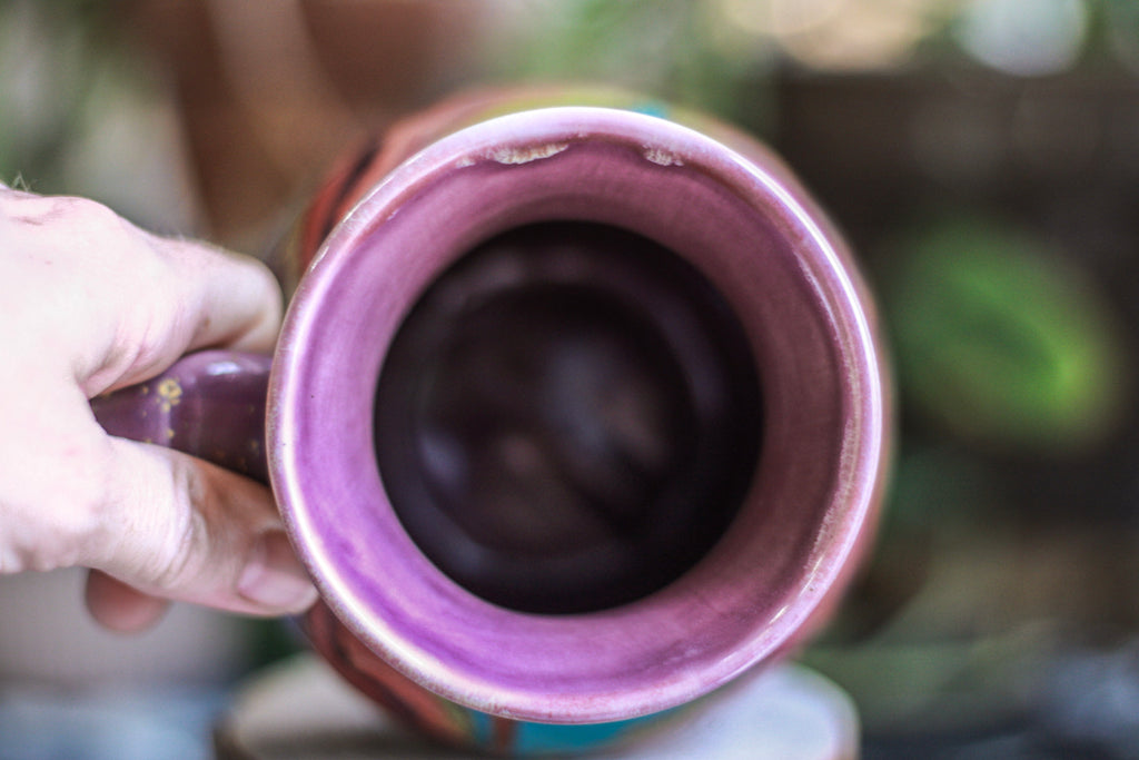 02-B Rainbow Grotto Flared Mug - MINOR MISFIT, 23 oz. - 10% off