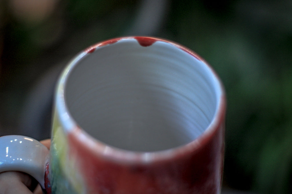 01-C Rainbow PROTOTYPE Mug - TOP SHELF, 21 oz.